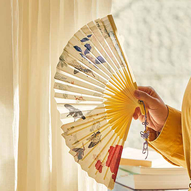 ** [Tradition] Traditional Folding Fan (Version Choose)