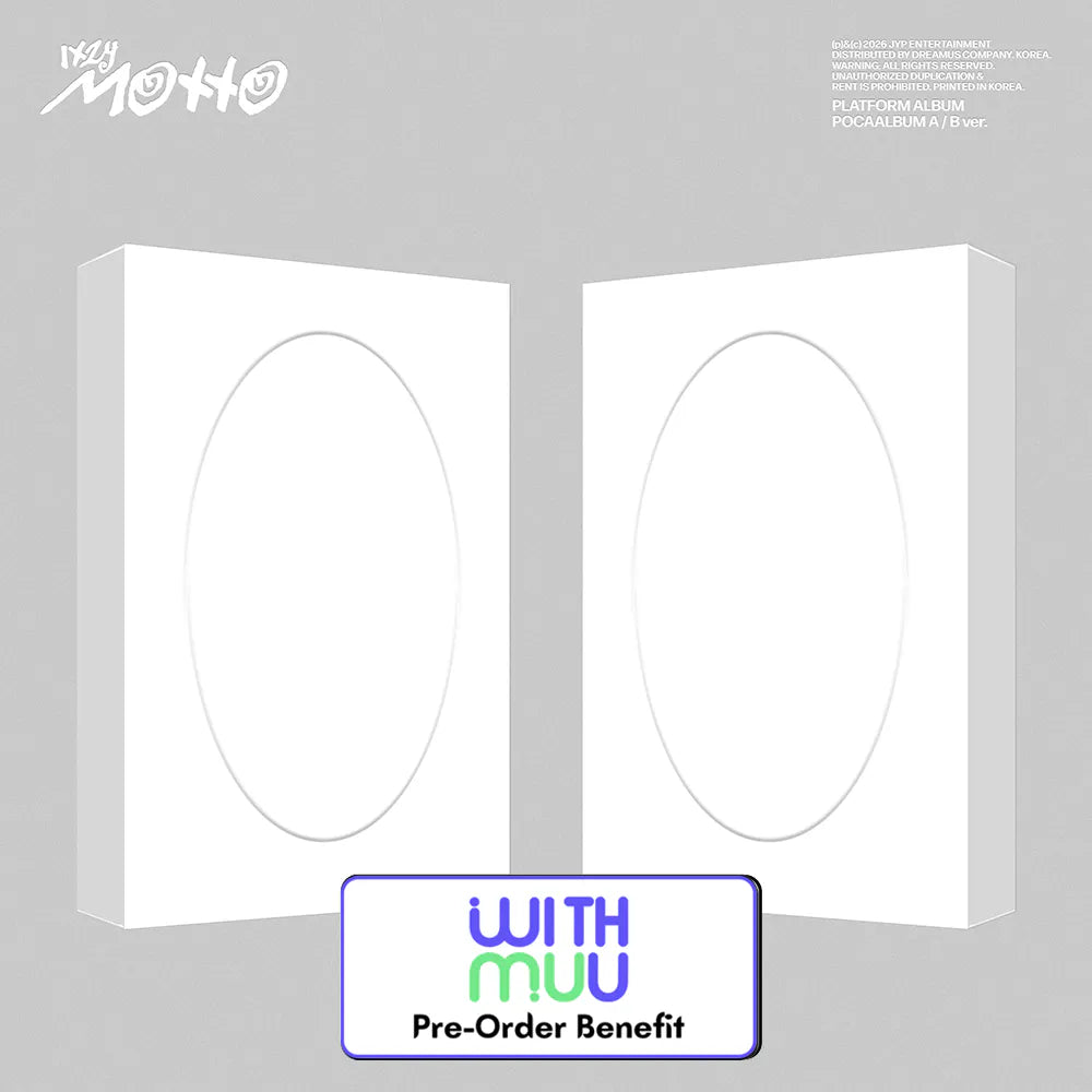 [Pre-Order]  ITZY - Motto (POCAALBUM Ver.) + Pre-Order Benefit (Choose Version)