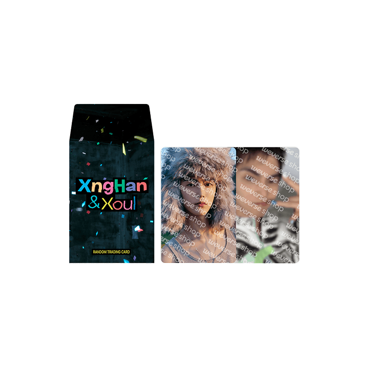 **[Pre-Order]  XngHan&Xoul -  The 1st Single [Waste No Time] (RANDOM TRADING CARD)