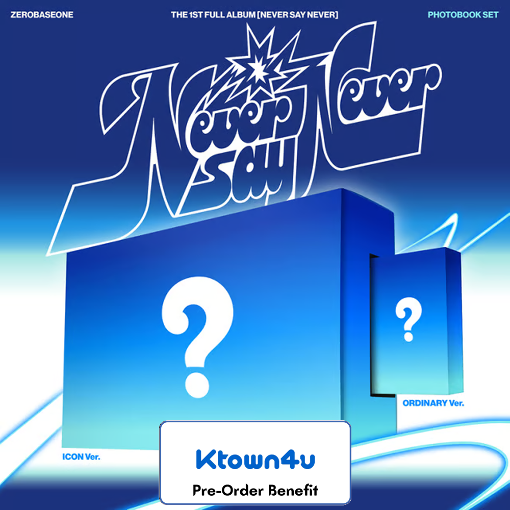 **[Pre-Order] ZEROBASEONE - 1st "NEVER SAY NEVER" +Pre -Order Benefit (Random/SET)