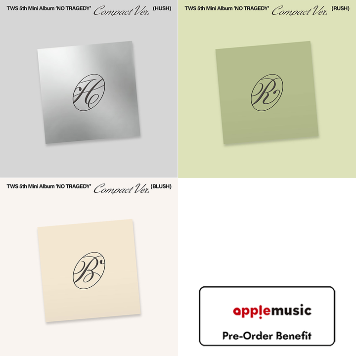 [Pre-Order] TWS - 5th Mini Album 'NO TRAGEDY' (COMPACT version)+ Pre-Order Benefit (Choose Version)