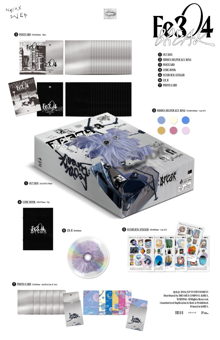 [SOLD OUT] 엔믹스 (NMIXX) - Fe3O4: BREAK (Limited Ver.)