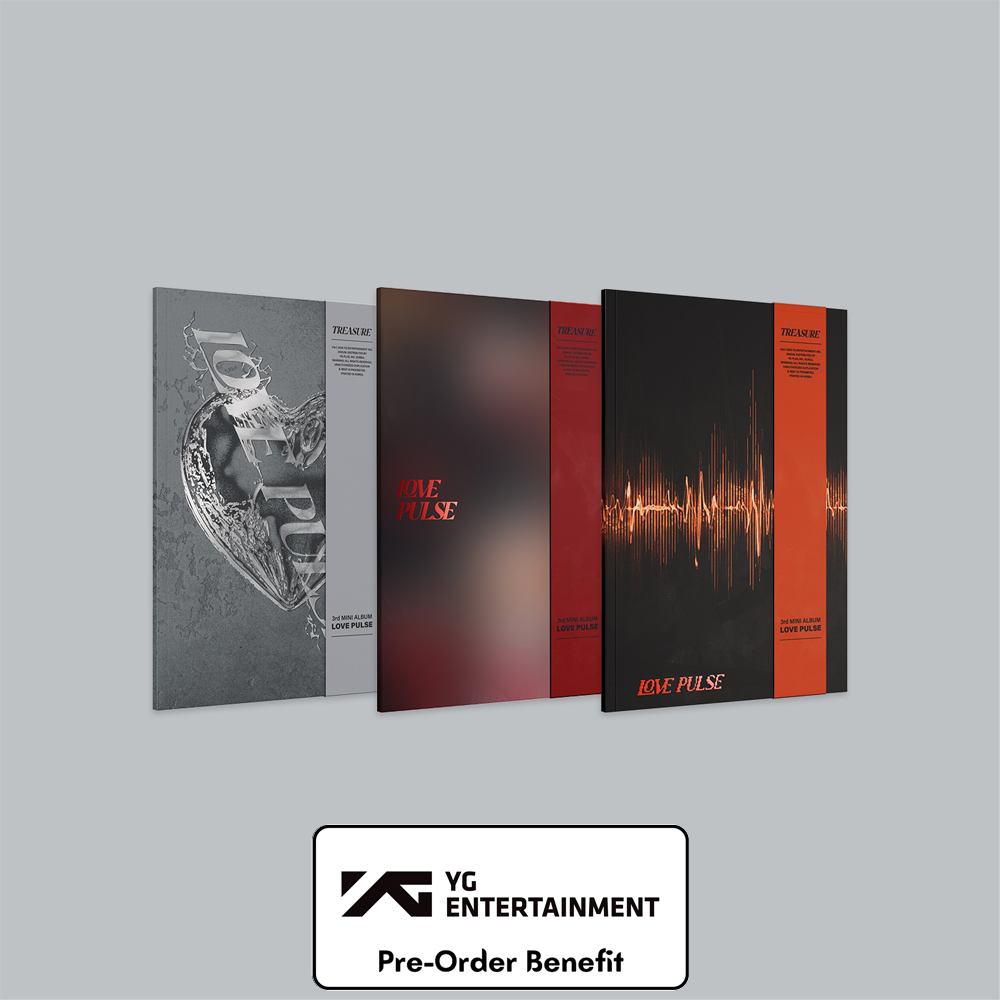 ** [Pre-Order]TREASURE -3rd MINI ALBUM "LOVE PULSE"(Random/SET)