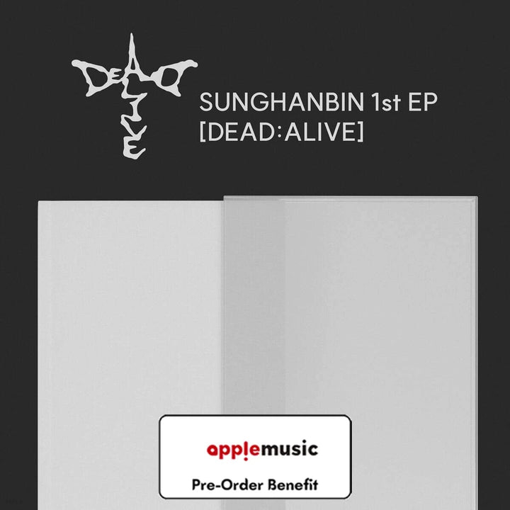 [Pre-Order] SUNGHANBIN - 1st EP [DEAD:ALIVE] (Photobook Ver. Only Random) + Pre-Order Benefit (Choose Version)