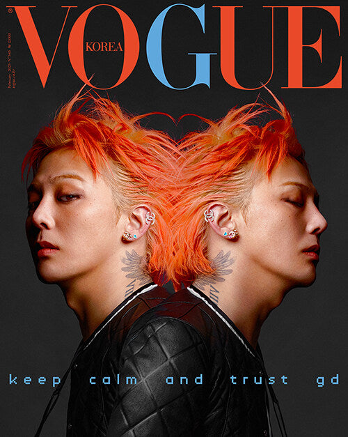 [Pre-Order] G-DRAGON (of BIGBANG) Vogue Korea  2025.2 (Choose Version)**