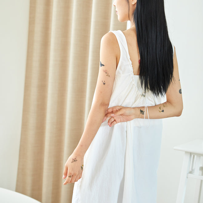 ** Tattoo stickers in the traditional Korean style of painting