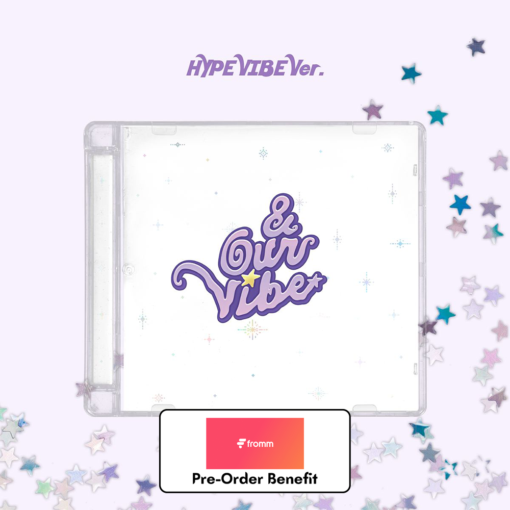 **[Pre-Order] SAY MY NAME - 3rd EP Album  "&Our Vibe" + Pre-Order Benefit (Hype Vibe ver.)(Random)