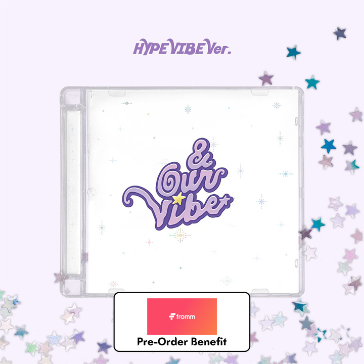 **[Pre-Order] SAY MY NAME - 3rd EP Album  "&Our Vibe" + Pre-Order Benefit (Hype Vibe ver.)(Random)