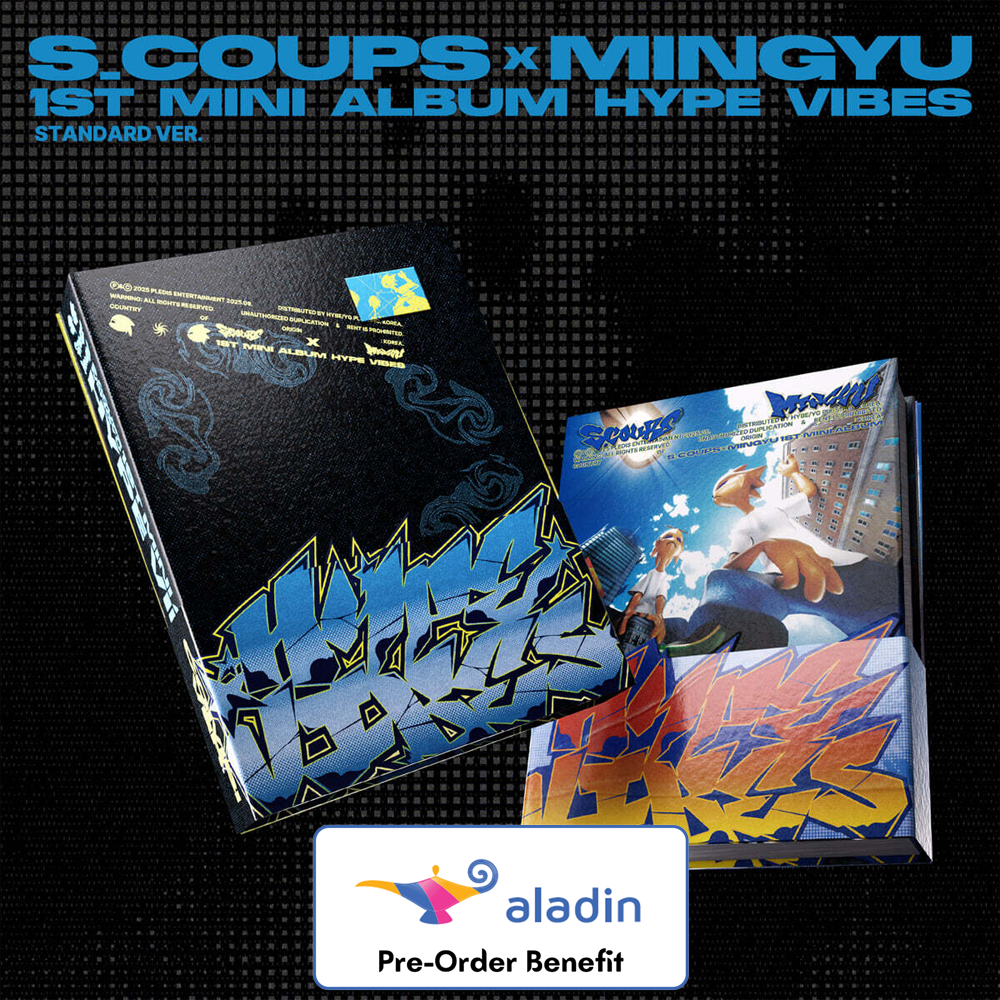 **[Pre-Order]  SEVENTEEN - S.COUPS x MINGYU - Mini 1 st "HYPE VIBES" +Pre-Order Benefit