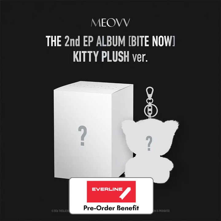 [PRE-ORDER] MEOVV - 2nd EP ALBUM "BITE NOW"(KITTY PLUSH ver.)+Pre-OrderBenefit (Choose Version)