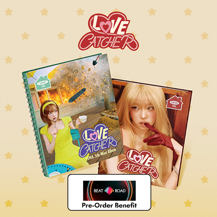 **[Pre-Order] YENA - 5th Mini Album "LOVE CATCHER" (PhotoBook ver.) + Pre-Order Benefit (Choose version)