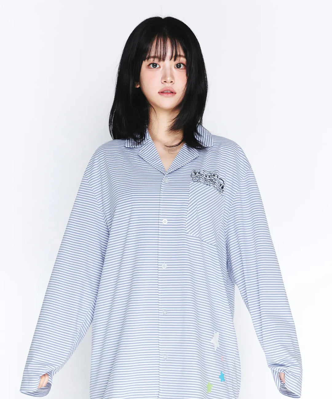 **QWER -Ames-Worldwide QWER PAJAMAS SET BLUE