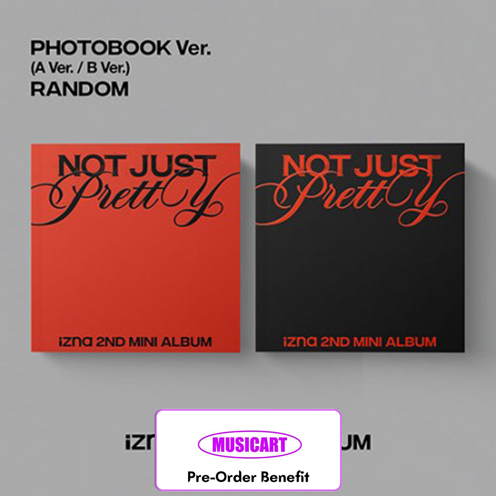 **[Pre-Order] izna- 2nd "Not Just Pretty" + Pre- Order Benefit (PHOTOBOOK Ver.)