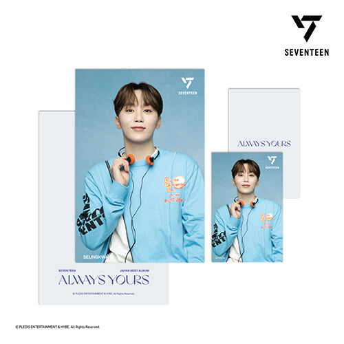 [Pre-Order] Seventeen "SPILL THE FEELS" - 3D lenticular postcard season 2**