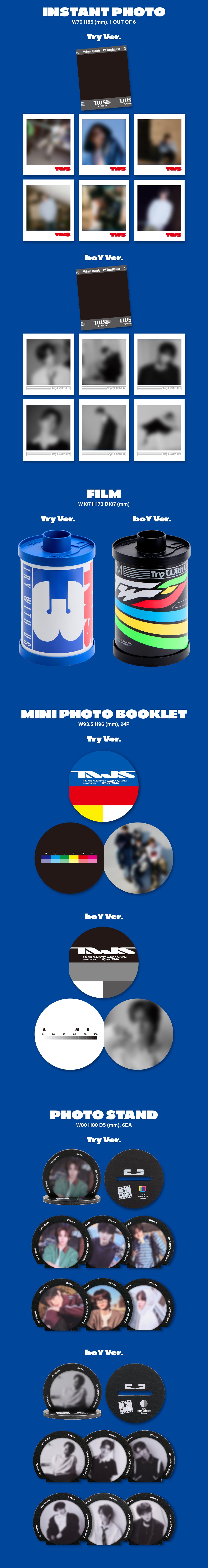 [B2B] TWS - 3rd Mini Album [TRY WITH US] / 투어스 (TWS) - 미니 3집 [TRY WITH US]