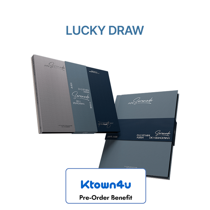 **[Pre-Order]  DK X SEUNGKWAN (of SEVENTEEN) - 1st Mini Album '소야곡' (Standard Ver.)+ Lucky Draw Event (Choose Ver.)