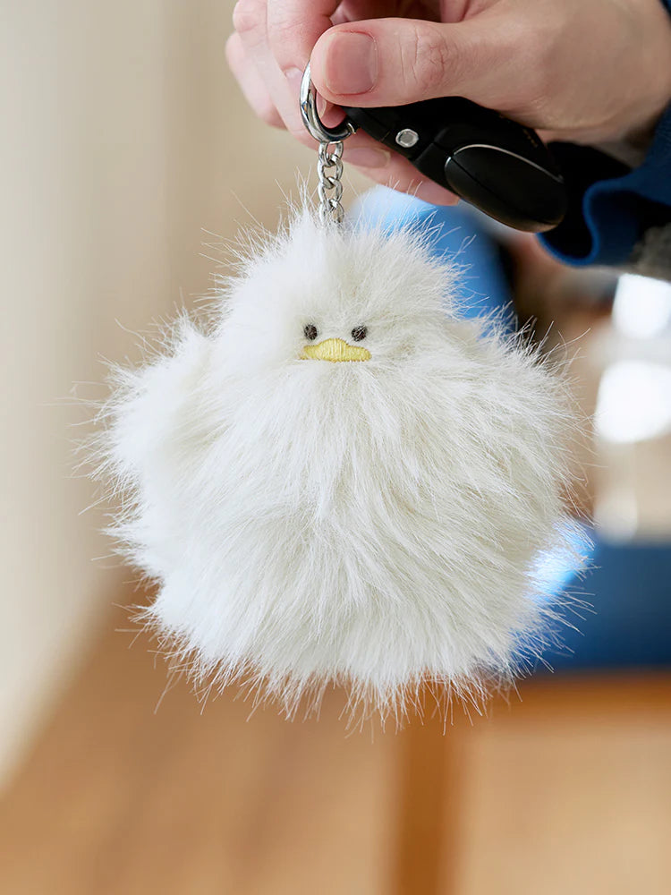 **SSEBONGRAMA - SSEBONGRAMA BOORI FLAT FUR PLUSH KEYRING
