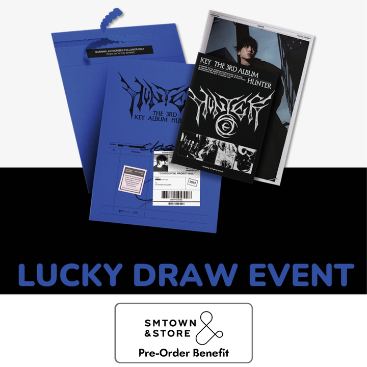[Pre-Order] KEY -  3rd Album [HUNTER] + Lucky Draw