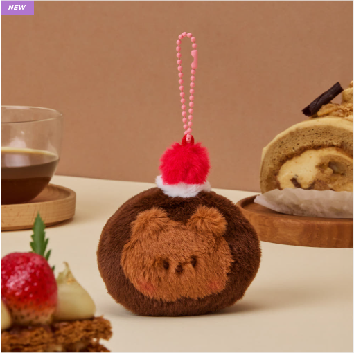 [Hallyu4U - Online Merch] LINE FRIENDS MININI Dessert Cafe KEYRING