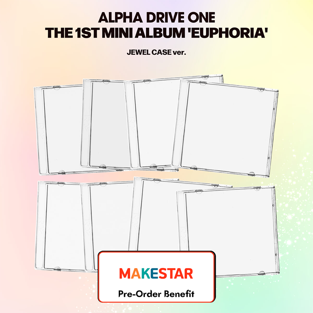 **[Pre-Order] ALPHA DRIVE ONE - 1st Mini Album 'EUPHORIA' + Pre-Order Benefit  (JEWEL CASE Ver.)(Choose Version)