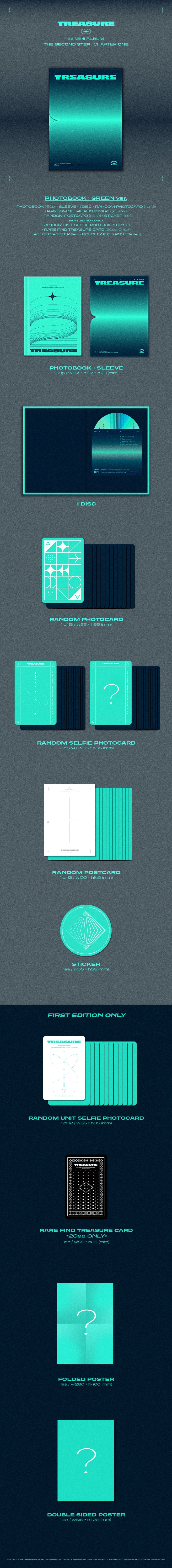 [SOLD OUT] 트레저 - 1st MINI ALBUM [THE SECOND STEP : CHAPTER ONE] (PHOTOBOOK ver.)
