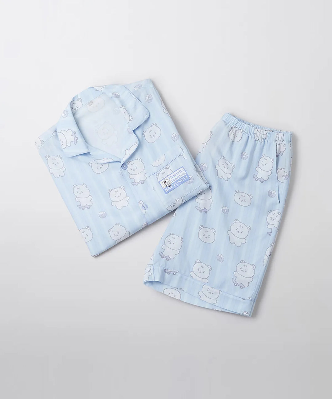 **[Pre-Order] SPAO & MONMUNGCHI X & MUSINSA 25SS SUMMER NIGHT COLLECTION [Short-sleeved pajamas]