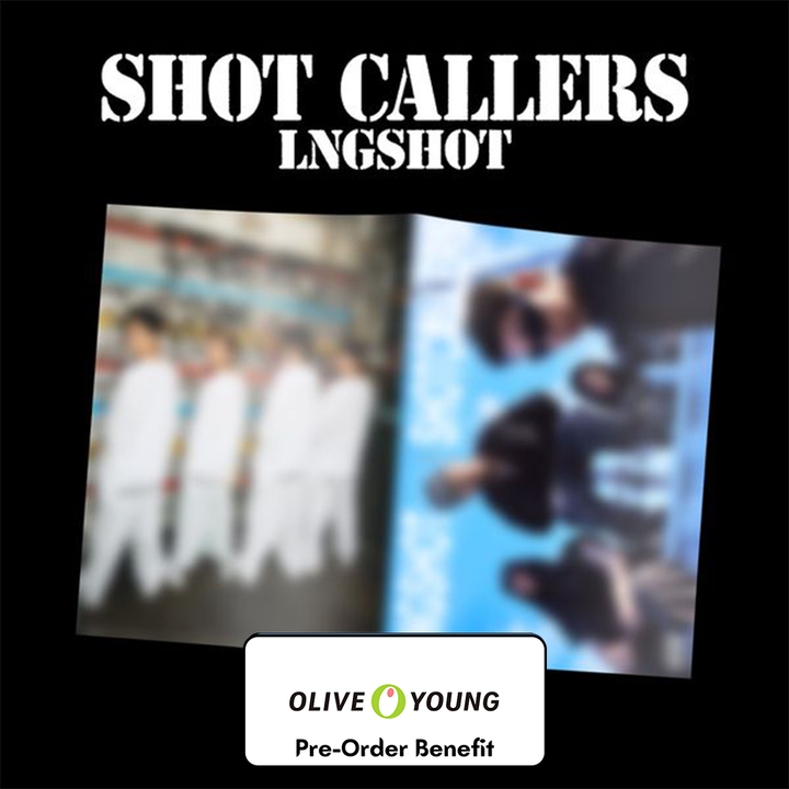 **[Pre-Order] LNGSHOT - EP ALBUM 'SHOT CALLERS' (Magazine Ver.) + Pre-Order Benefit (Choose ver.)