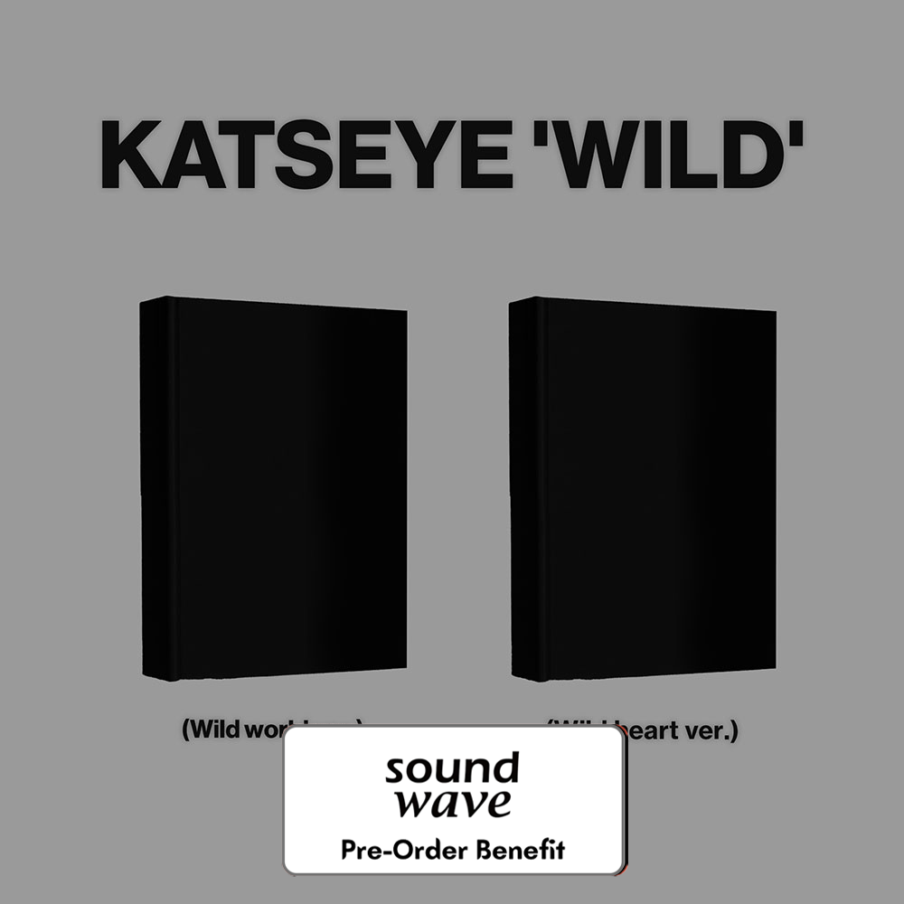 [Pre-Order] KATSEYE -WILD (Standard Ver.) + Pre-Order Benefit (Choose Version)