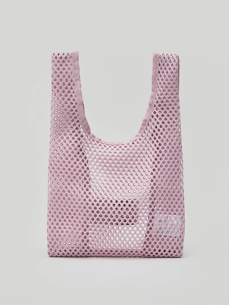 ** COLLER- COLLER Mesh Mini Tote Bag Shade Down pink