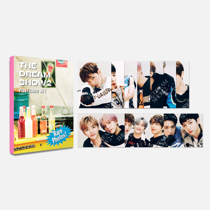 NCT Dream Tour - "The Dream Show 2 : In Your Dream" Official MD (Slogan, Badge, Postcard Set)