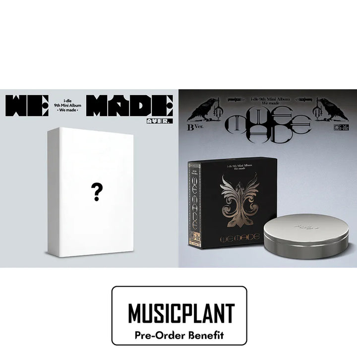 [Pre-Order] I-DLE - 9th Mini Album [We made] (A Ver. + B Ver.) + Pre-Order Benefit (Choose Version)
