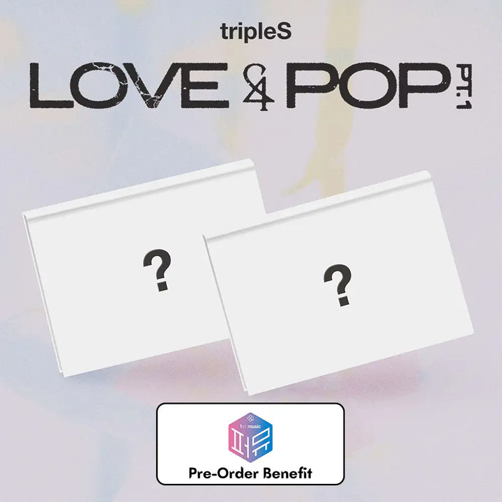 [PRE-ORDER] TripleS - "LOVE&amp;POP" pt.1 (Standard Version) + Pre-Order Benefit (Choose Version)