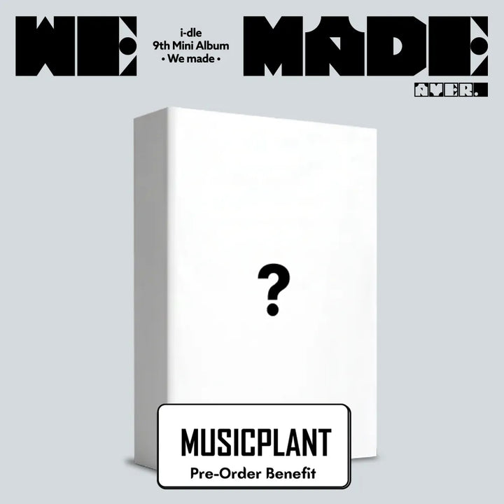 [Pre-Order] I-DLE - 9th Mini Album [We made] (A ver.) + Pre-Order Benefit (Choose Version)