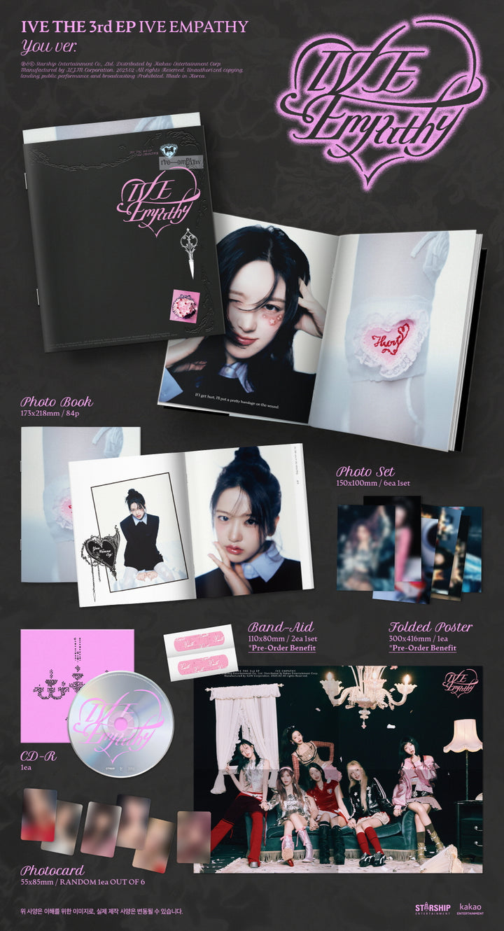 [B2B] IVE (아이브) - 3rd EP [IVE EMPATHY] / 아이브 (IVE) - EP 3집 [IVE EMPATHY]