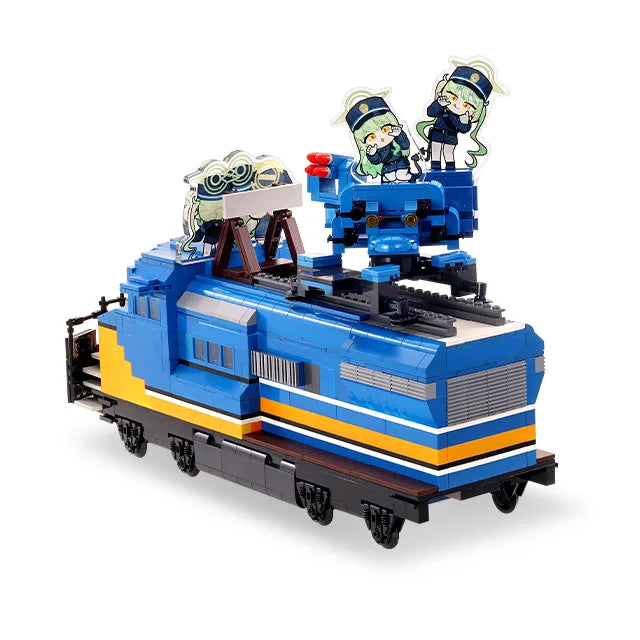**[Pre-Order] Blue Archive - Highlander Railway Academy Block Assembly Armored Train