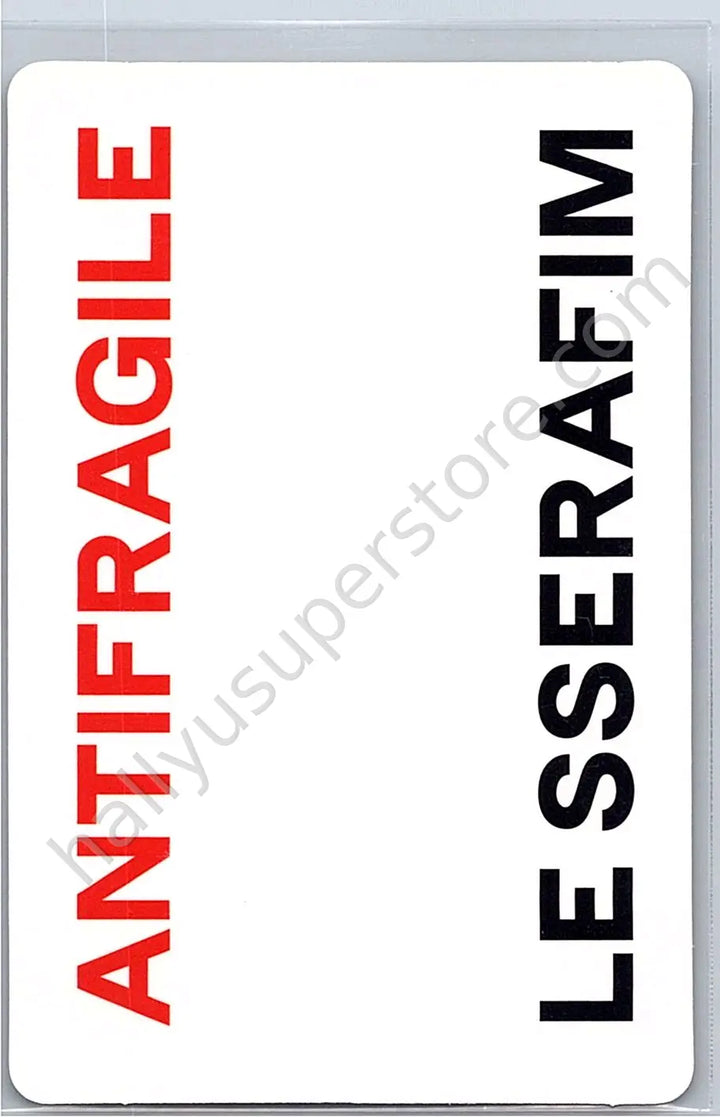 LE SSERAFIM - Unit - Kazuha &amp; Sakura - ANTIFRAGILE Album album photocard compact version