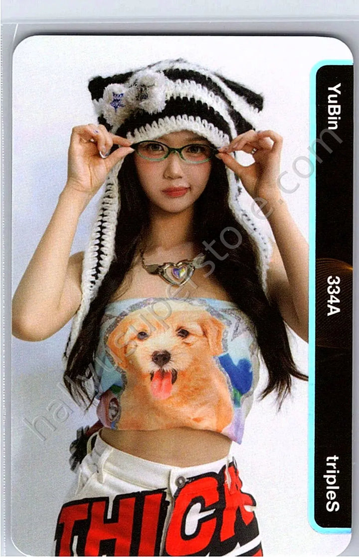 tripleS - Yubin - Performante album photocard objekt music album (UNSCANNED)