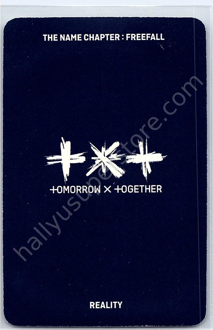 TOMORROW X TOGETHER - Soobin - The Name Chapter: Freefall album photocard reality version