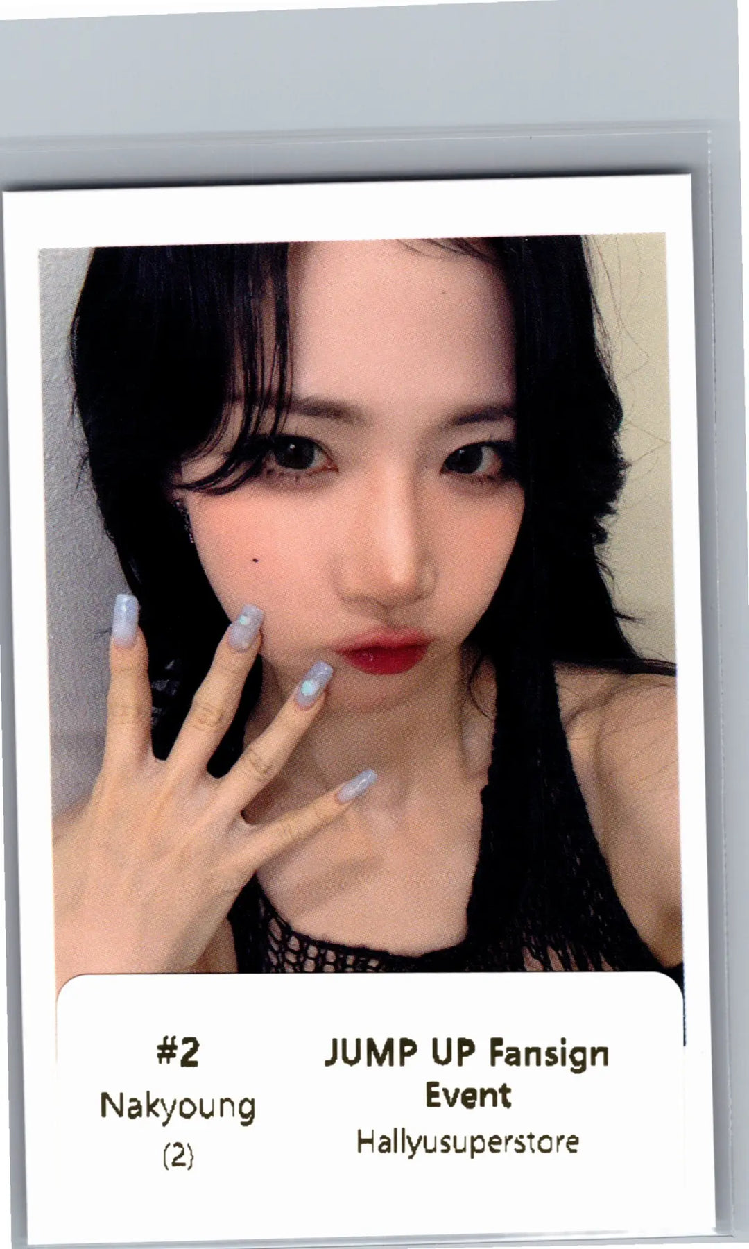 TripleS "LOVE&amp;POP pt.1" - Jump UP Fansign Event Polaroid type Photocard [26.07.06]