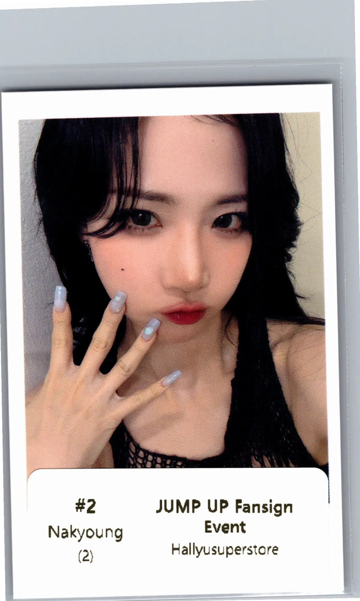 TripleS "LOVE&amp;POP pt.1" - Jump UP Fansign Event Polaroid type Photocard [26.07.06]