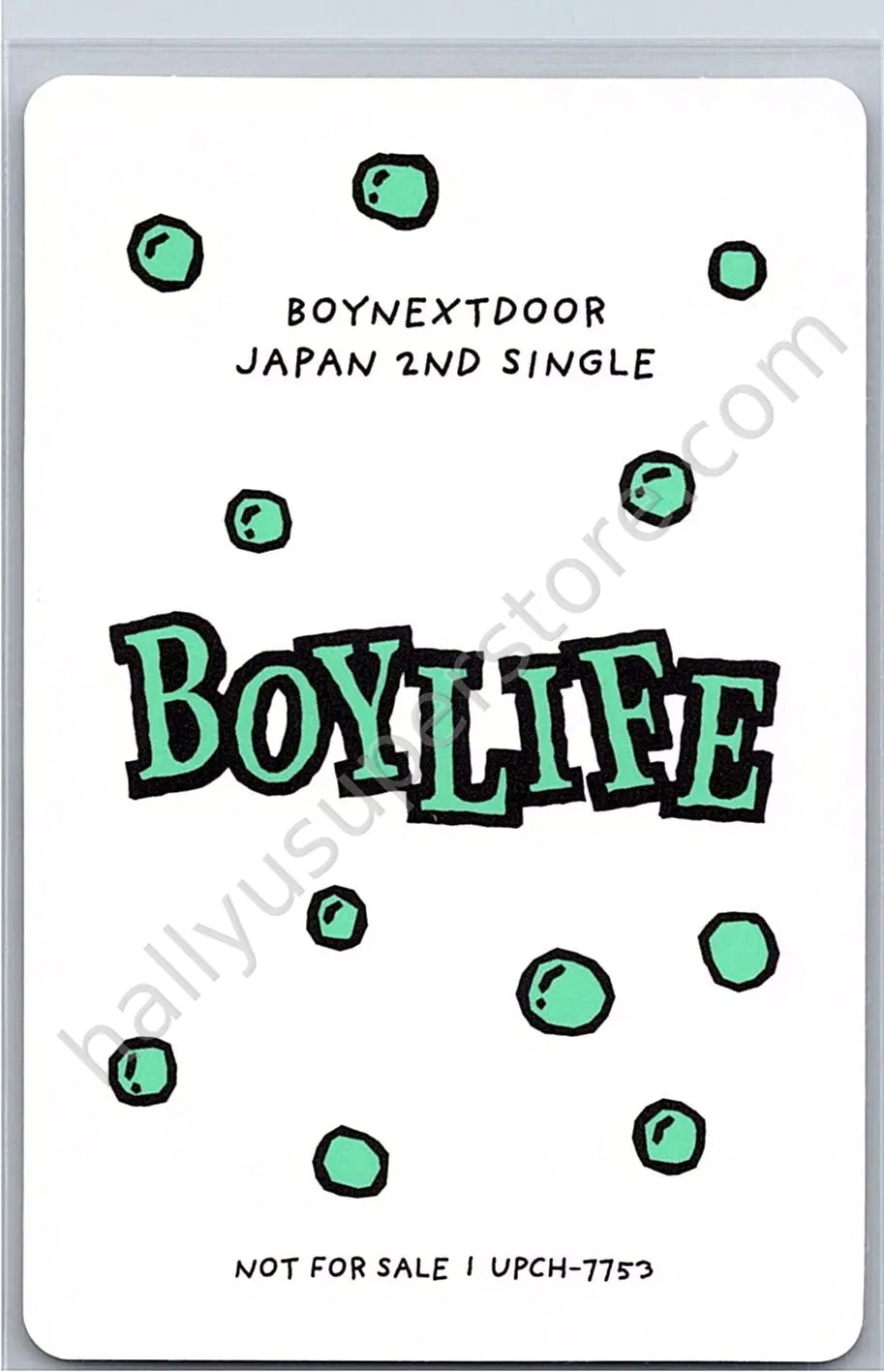 BOYNEXTDOOR - Riwoo - BOYLIFE album photocard B version limited edition