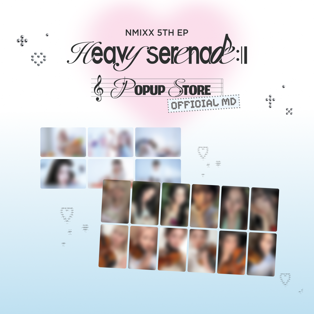 [NMIXX] LENTICULAR TRADING CARD - [Heavy Serenade] POP-UP STORE
