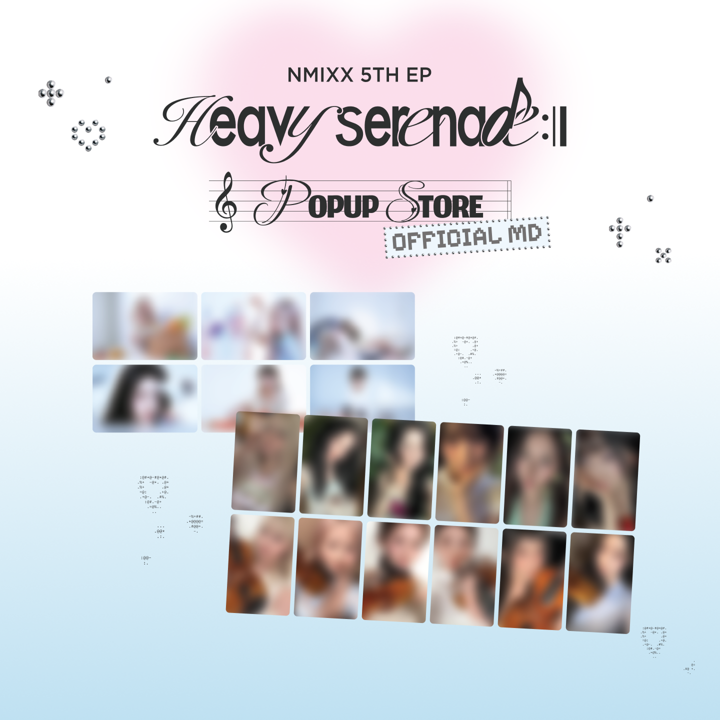 [NMIXX] LENTICULAR TRADING CARD - [Heavy Serenade] POP-UP STORE