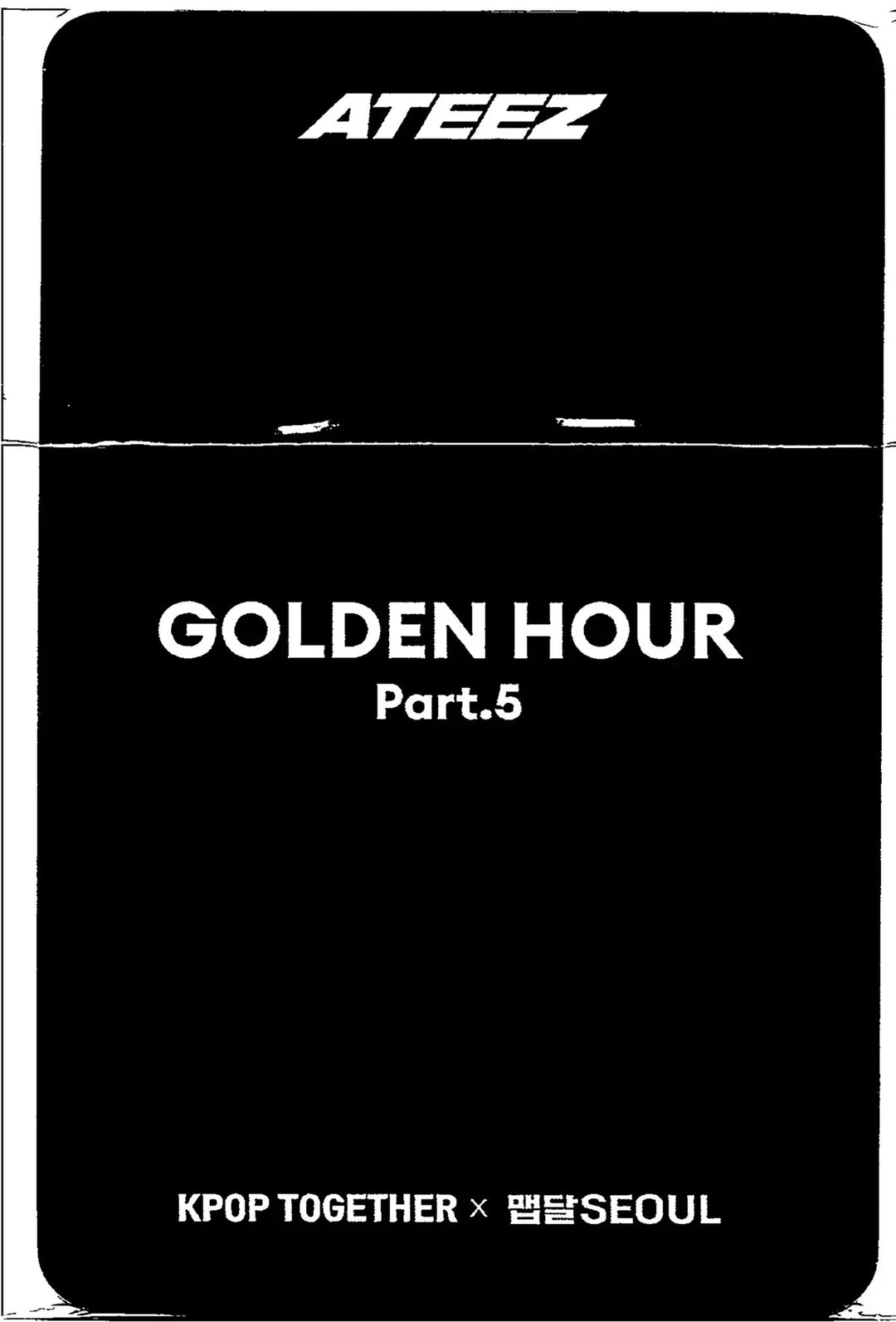 ATEEZ "GOLDEN HOUR : Part.5" - KPOP-TOGETHER X 맵달SEOUL Lucky Draw Event Photocard [26.07.28]