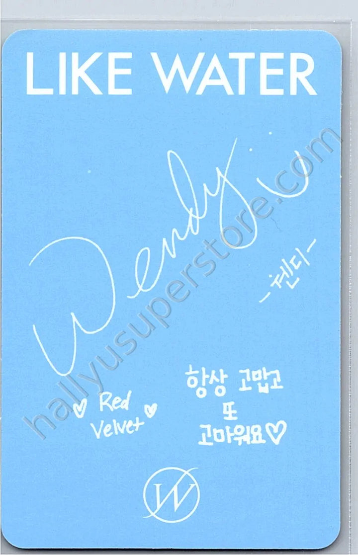 Red Velvet - Wendy - Like Water