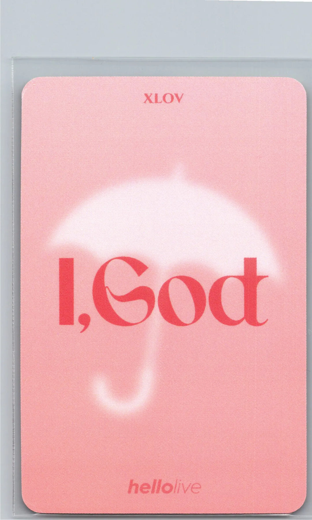 XLOV "I,God" - Hellolive Fansign Event Photocard [26.06.24]