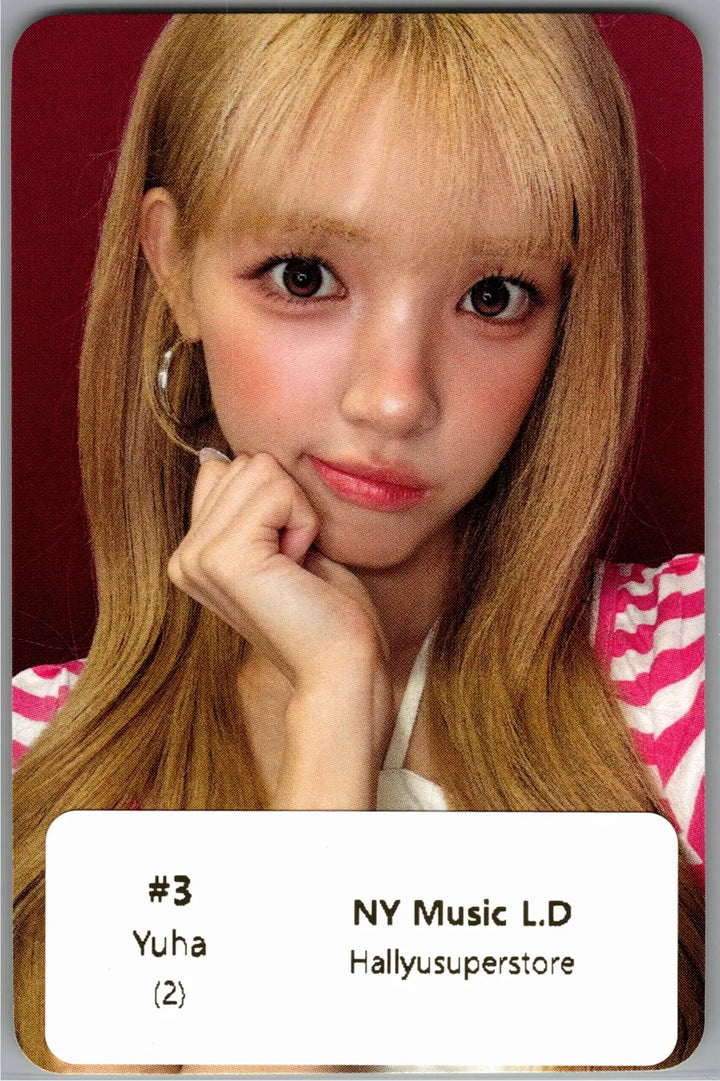 Hearts2Hearts "Lemon Tang" - NY Music Lucky Draw Event Photocard [26.08.04]
