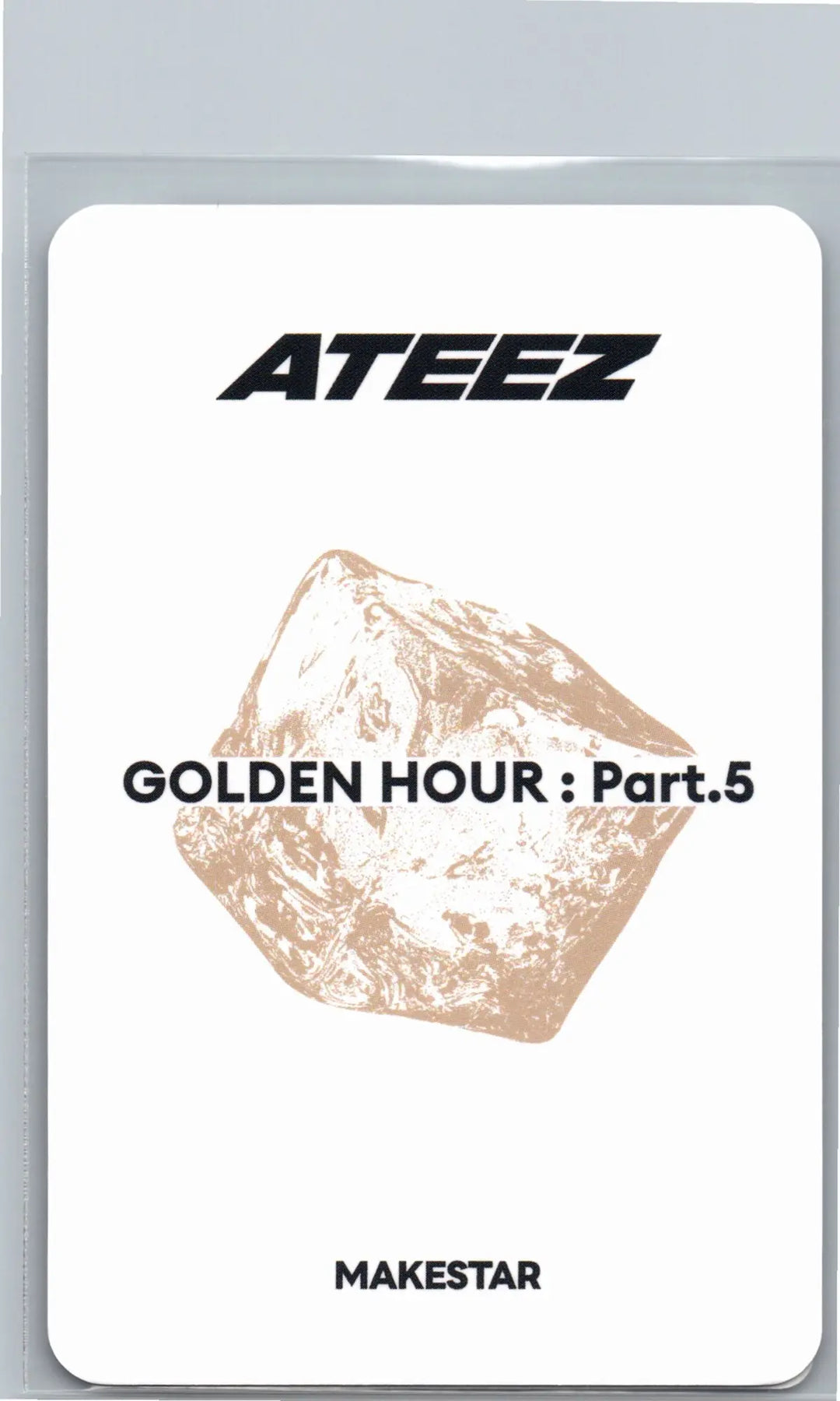 ATEEZ "GOLDEN HOUR : Part.5" - Makestar Lucky Draw Event Photocard [26.06.26]