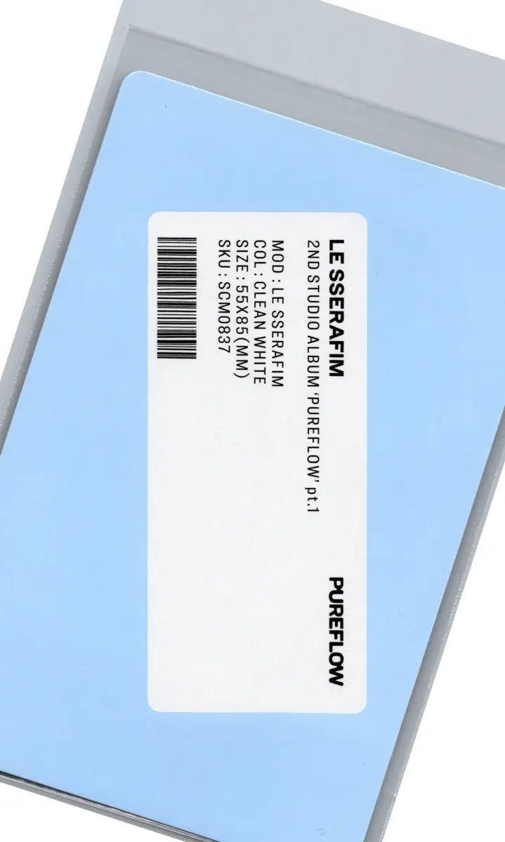 LE SSERAFIM "PUREFLOW" - Official Photocard (COMPACT Ver.) [26.06.08] (Restocked 6/16)