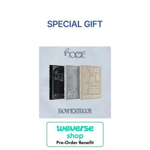 [Pre-Order] BOYNEXTDOOR - 1st Studio Album [HOME] + Weverse SPECIAL GIFT Event